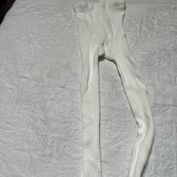 Hanna Andersson Bright Basics Footed Tights Size 4 - Picture 3 of 7